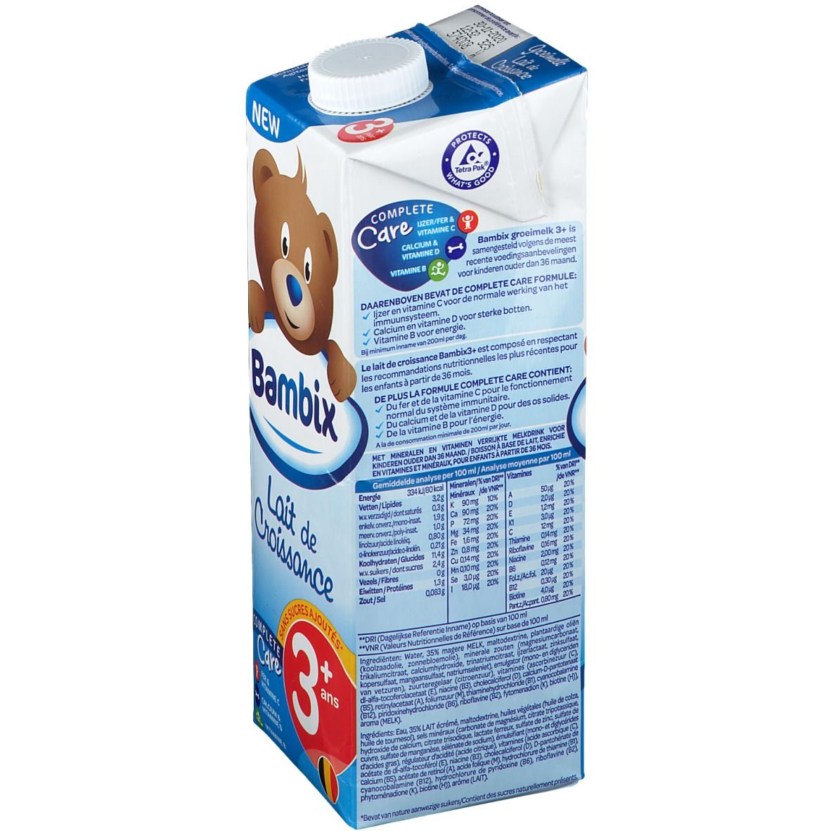 Olvarit Bambix Lait De Croissance +3