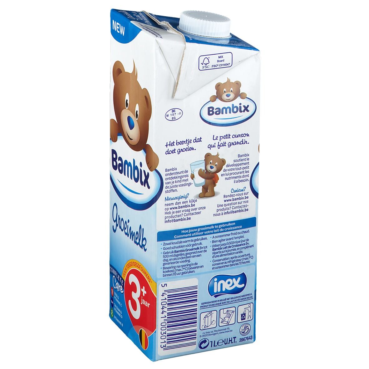 Olvarit Bambix Lait De Croissance +3
