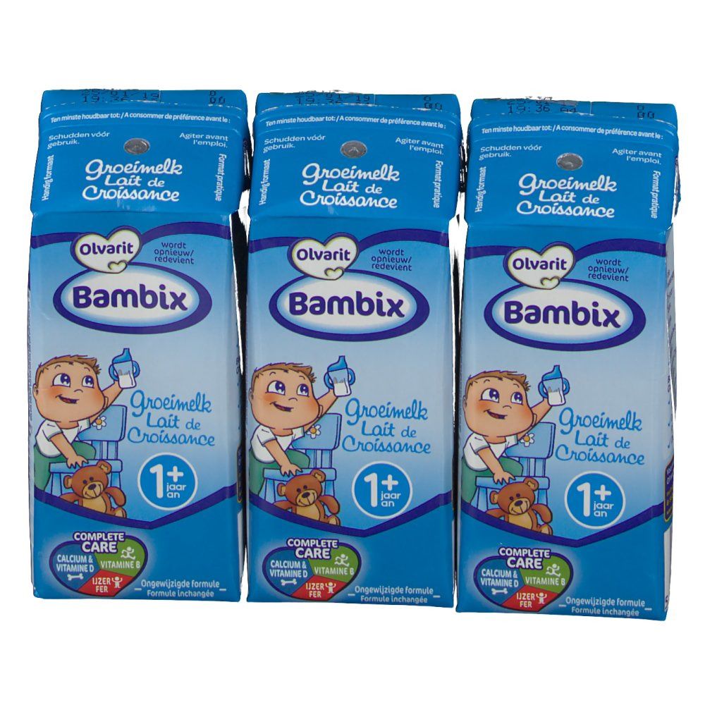 Olvarit Bambix Lait de Croissance +1 an