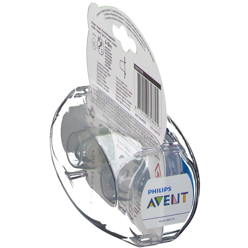 Avent Sucette Fashion Silicone 6-18 mois