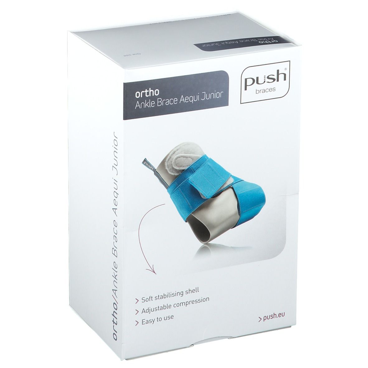 push® Ortho Aequi Junior Orthèse de Cheville Droite à Gauche 23-27 cm
