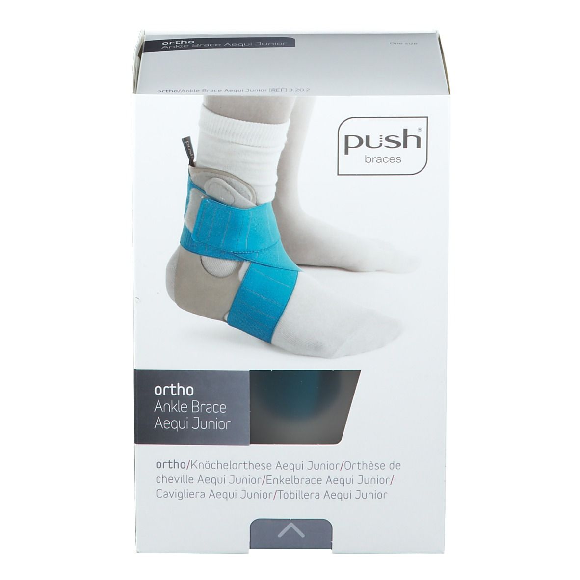 push® Ortho Aequi Junior Orthèse de Cheville Droite à Gauche 23-27 cm