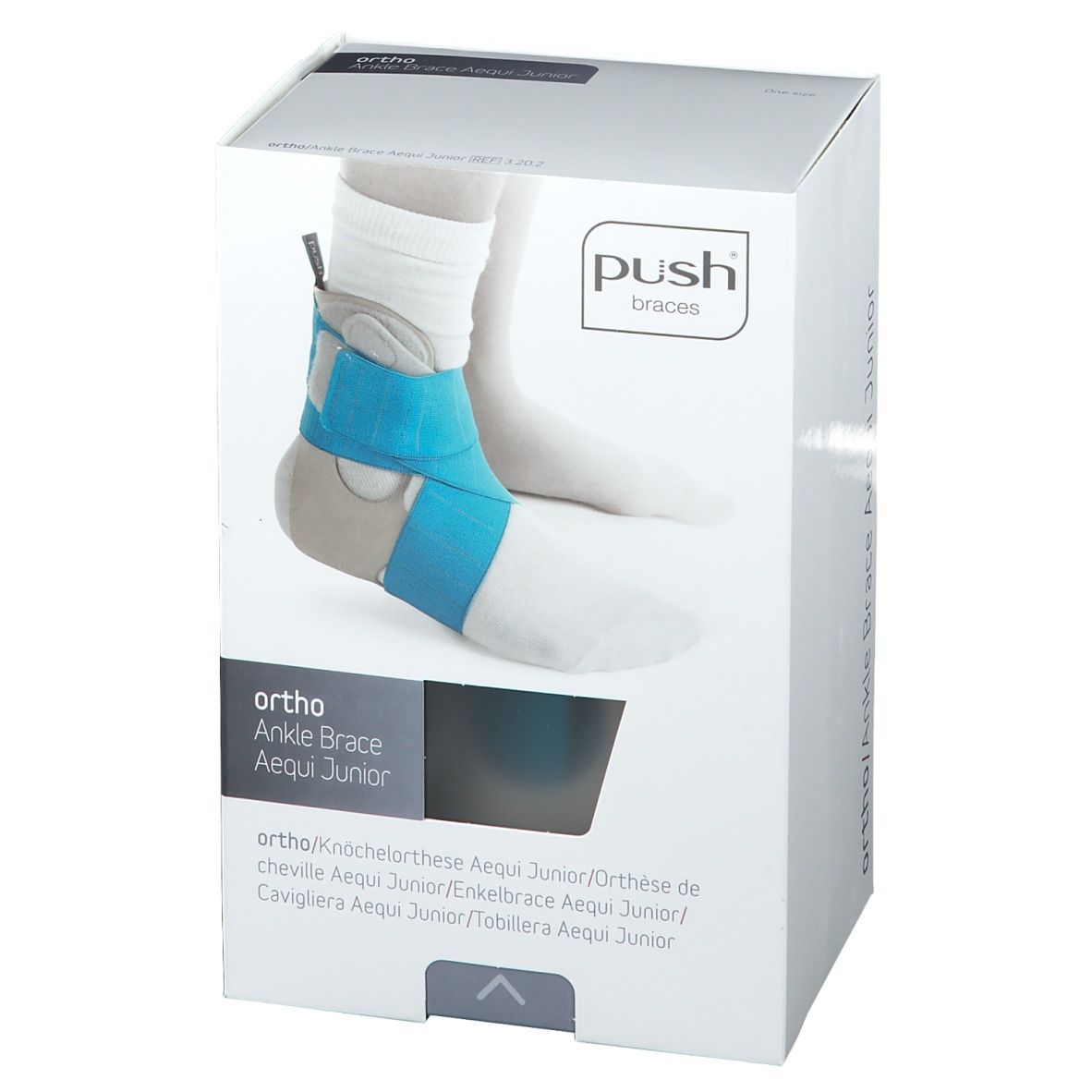 push® Ortho Aequi Junior Orthèse de Cheville Droite à Gauche 23-27 cm