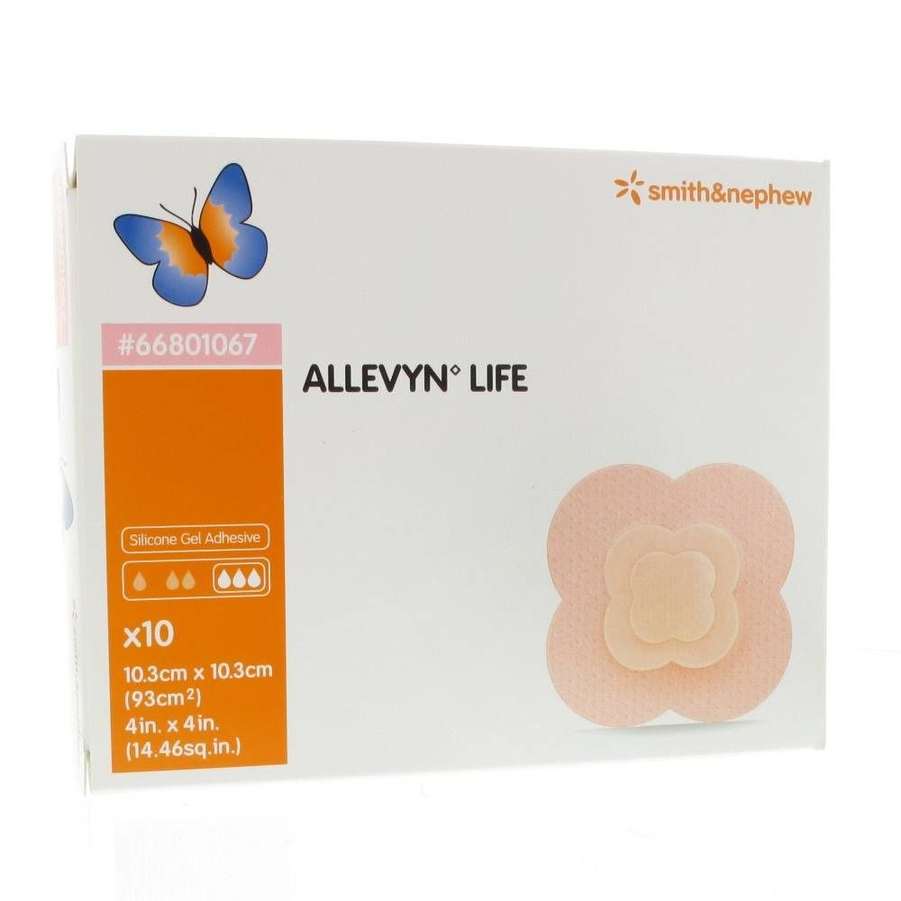 Allevyn Life 10,3 x 10,3 cm