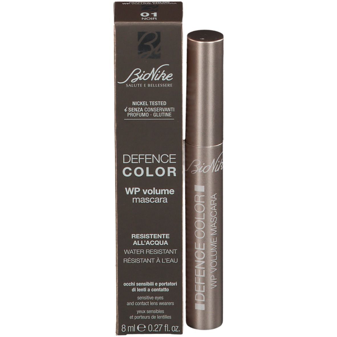 BioNike DEFENCE COLOR WP Volume Mascara 01 Noir