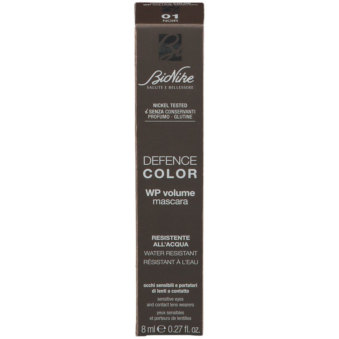 BioNike DEFENCE COLOR WP Volume Mascara 01 Noir