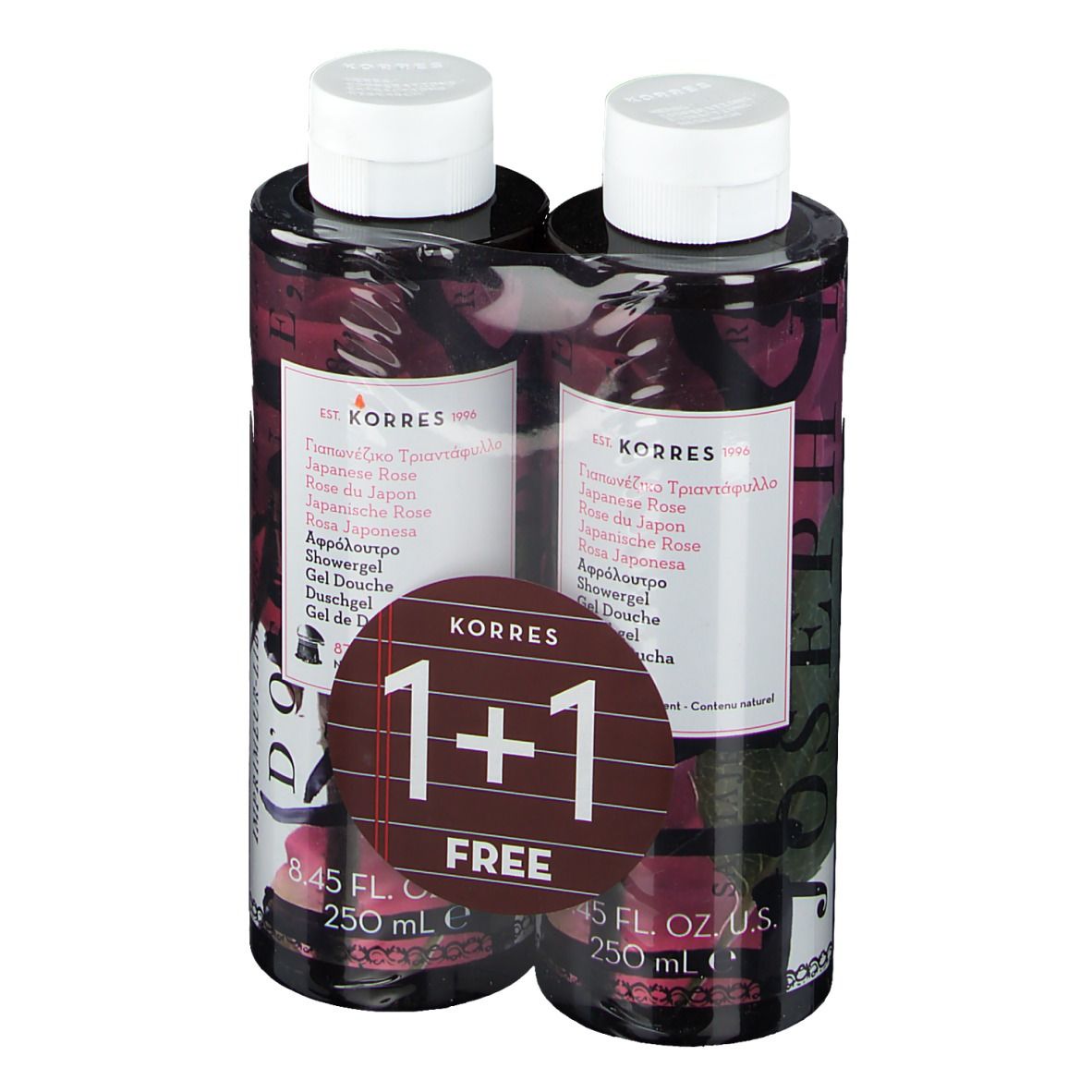 KORRES® Gel Douche Rose du Japon