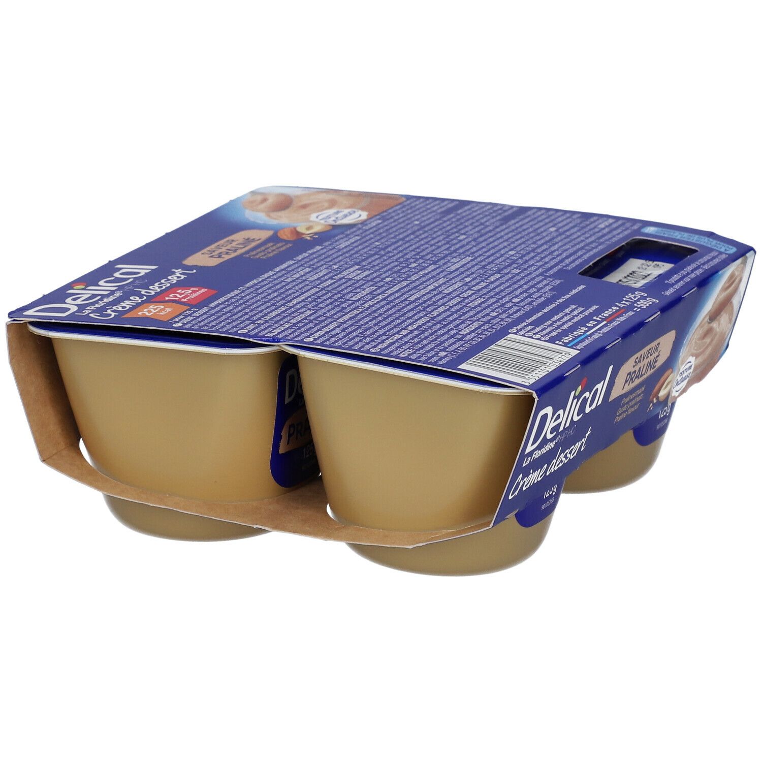 Delical La Floridine® Crème dessert HP HC saveur praliné