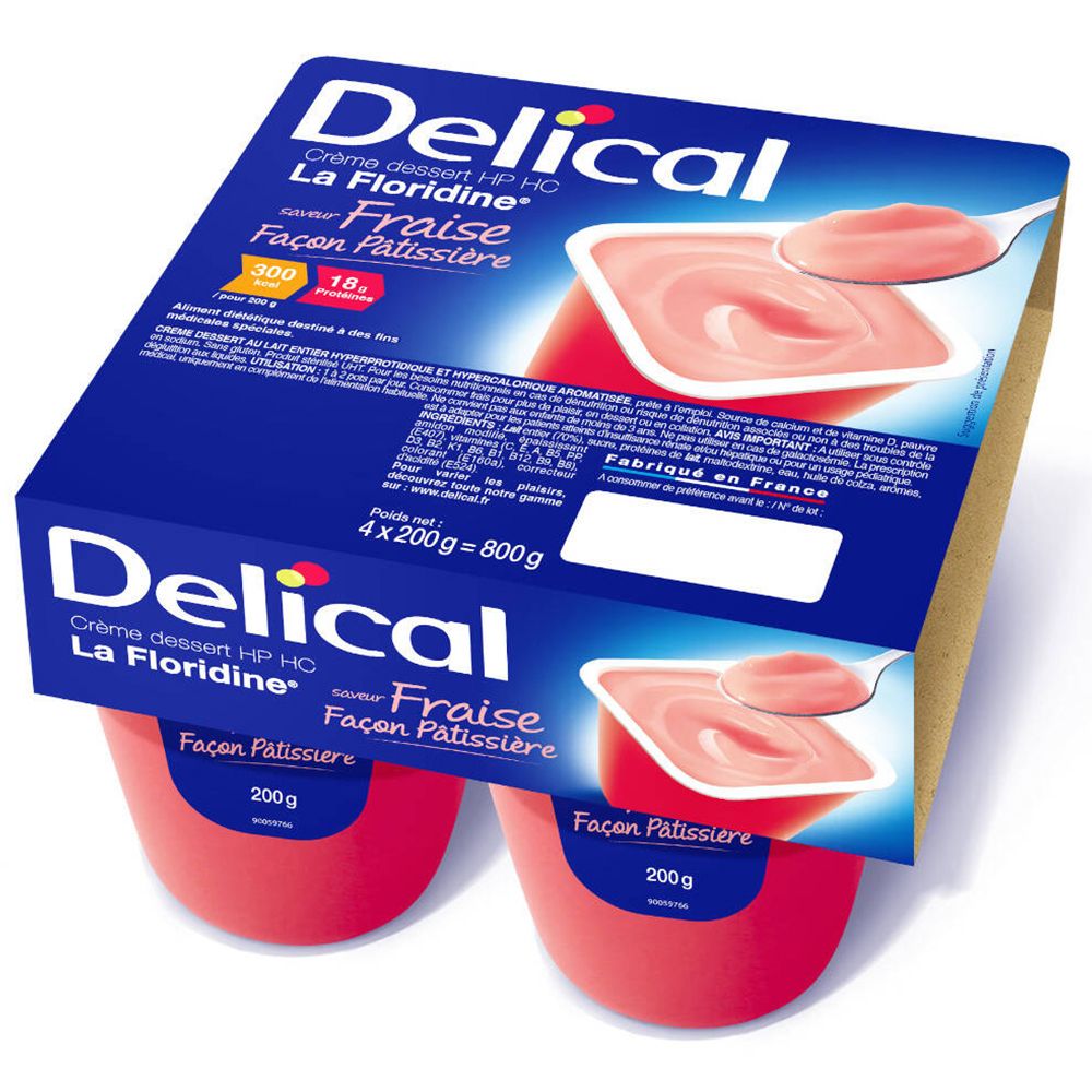 Delical La Floridine fraise pâtissière