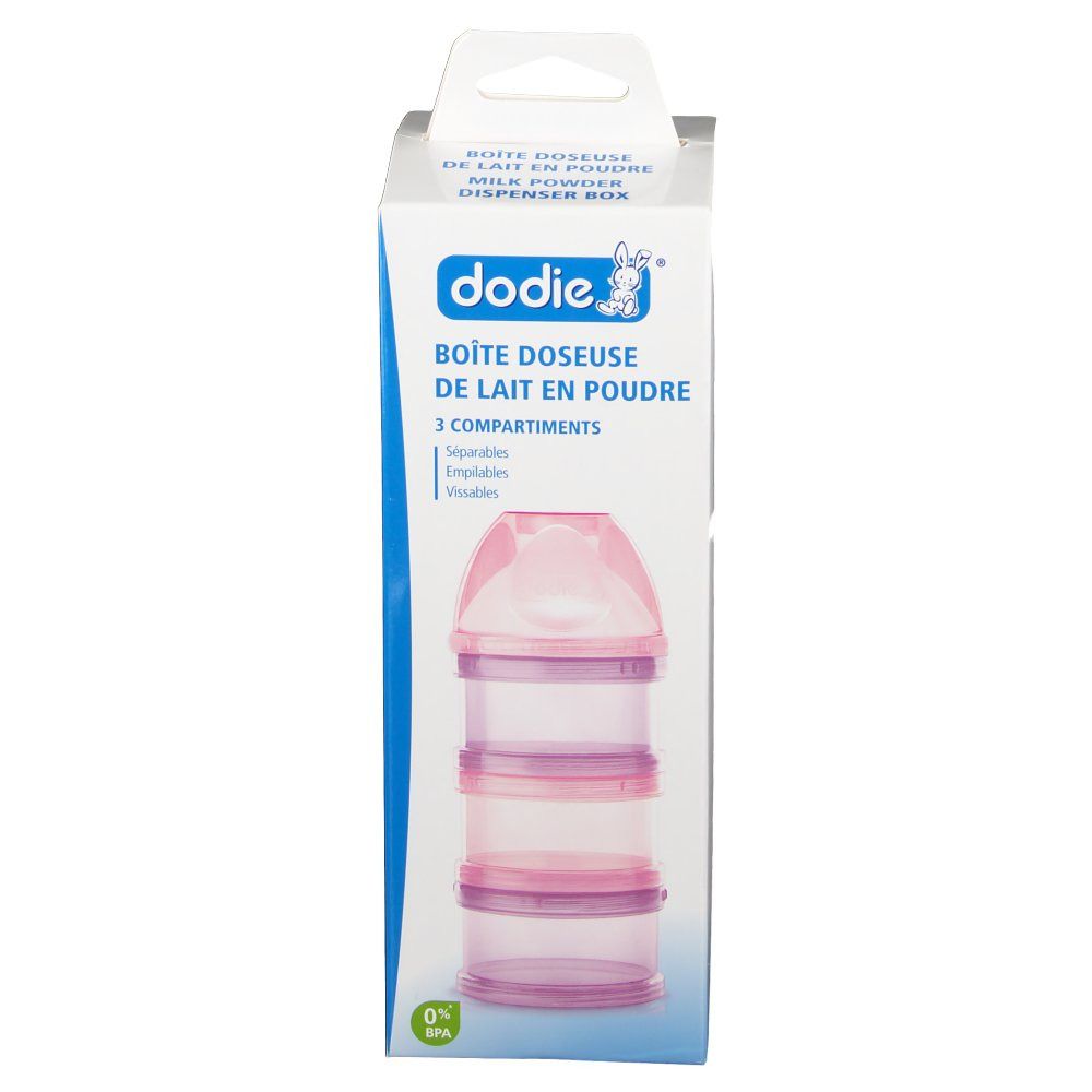dodie® Cuillère à lait en poudre rose