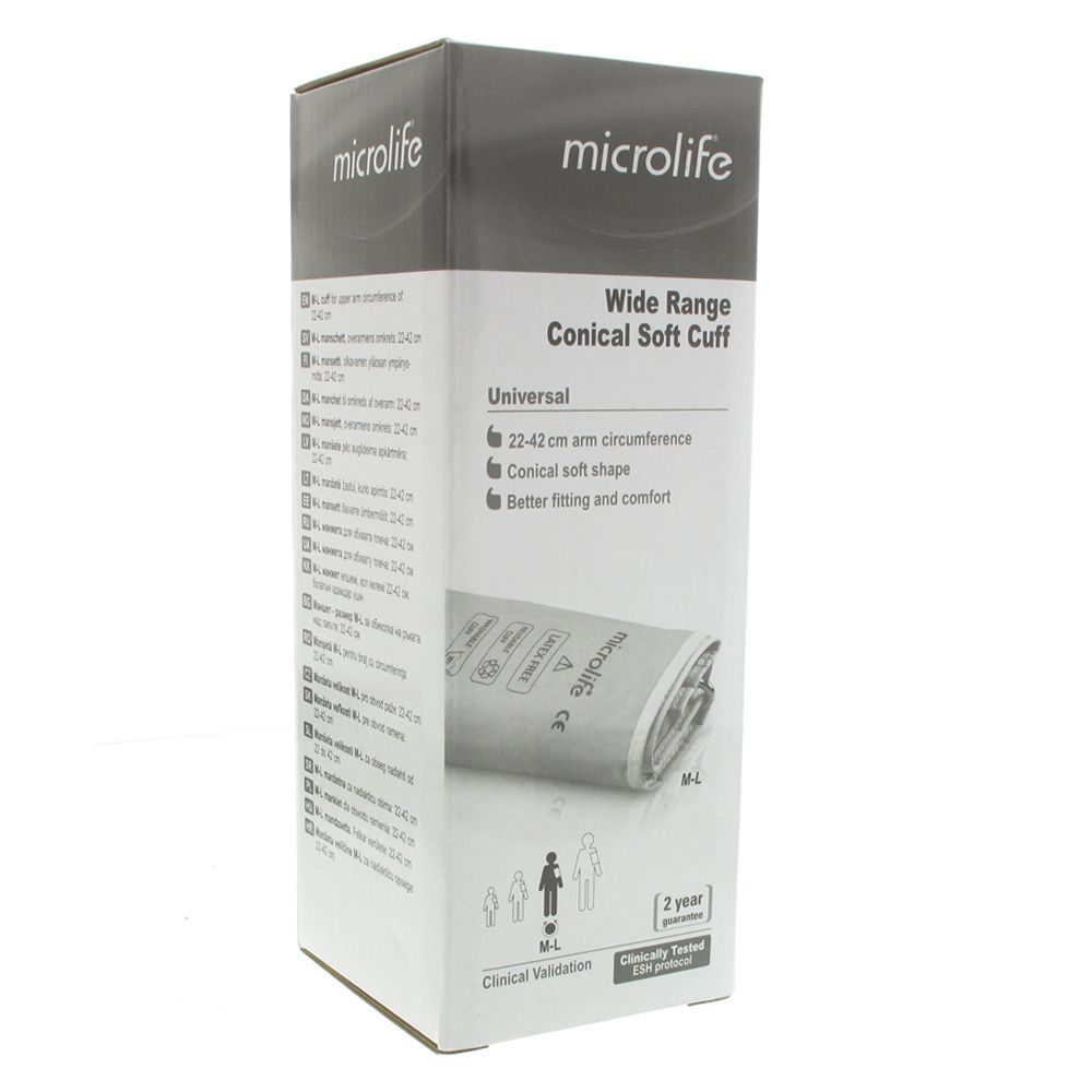 Microlife Armb M/L Soft Con Cuff 3g 22-42cm