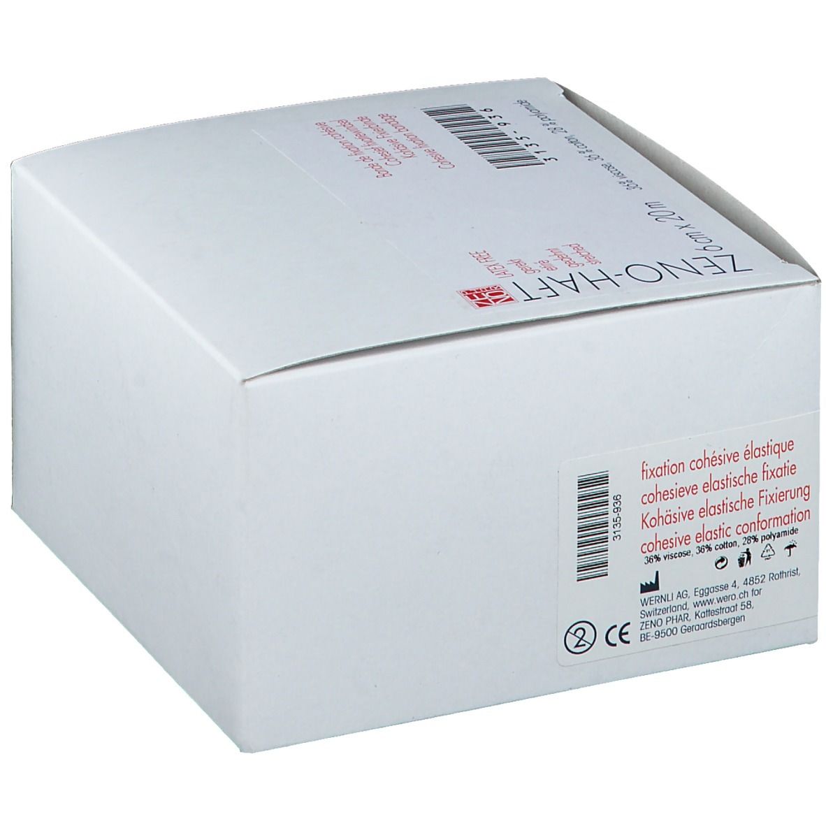 ZENO PHAR ZENO-HAFT Latexfree 6 cm x 20 m