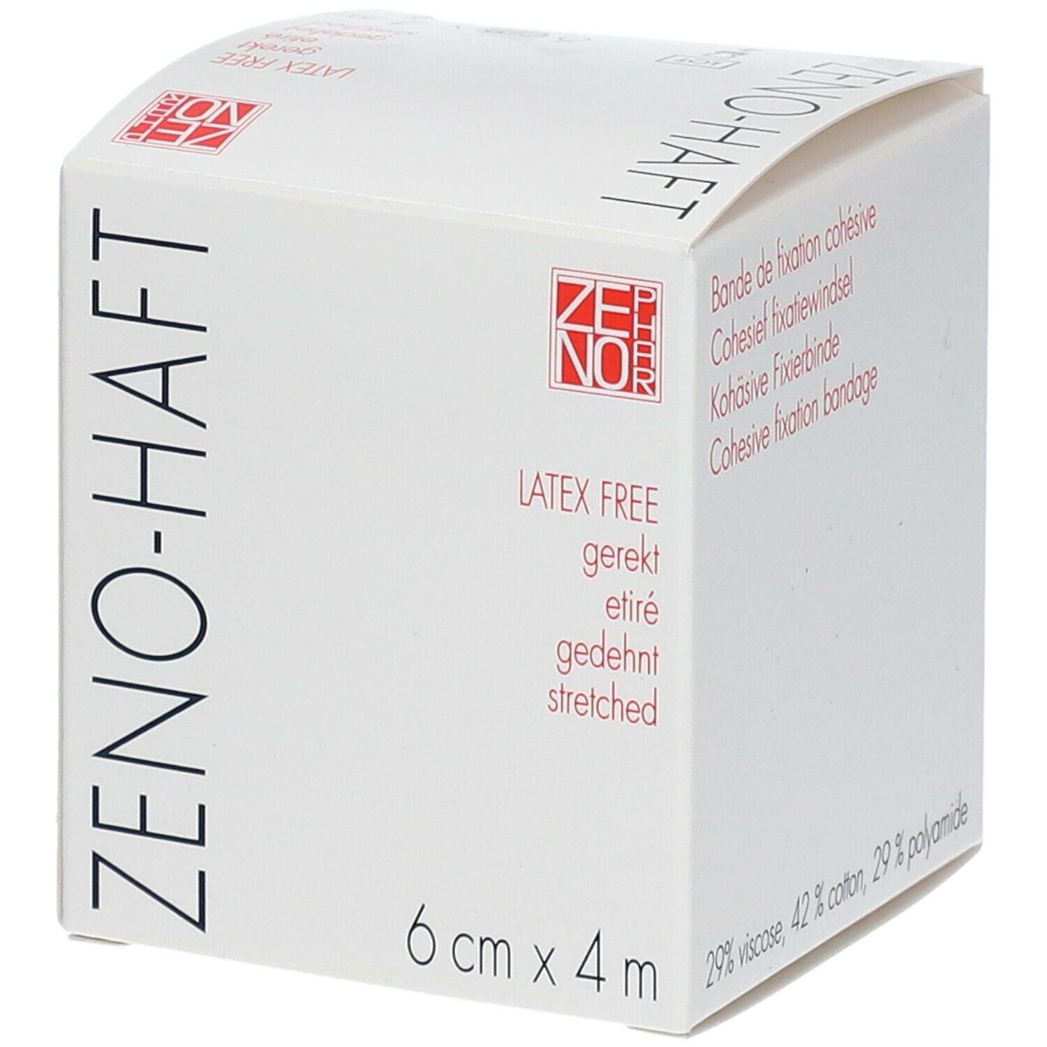 ZENO PHAR ZENO-HAFT Latexfree 6 cm x 4 m