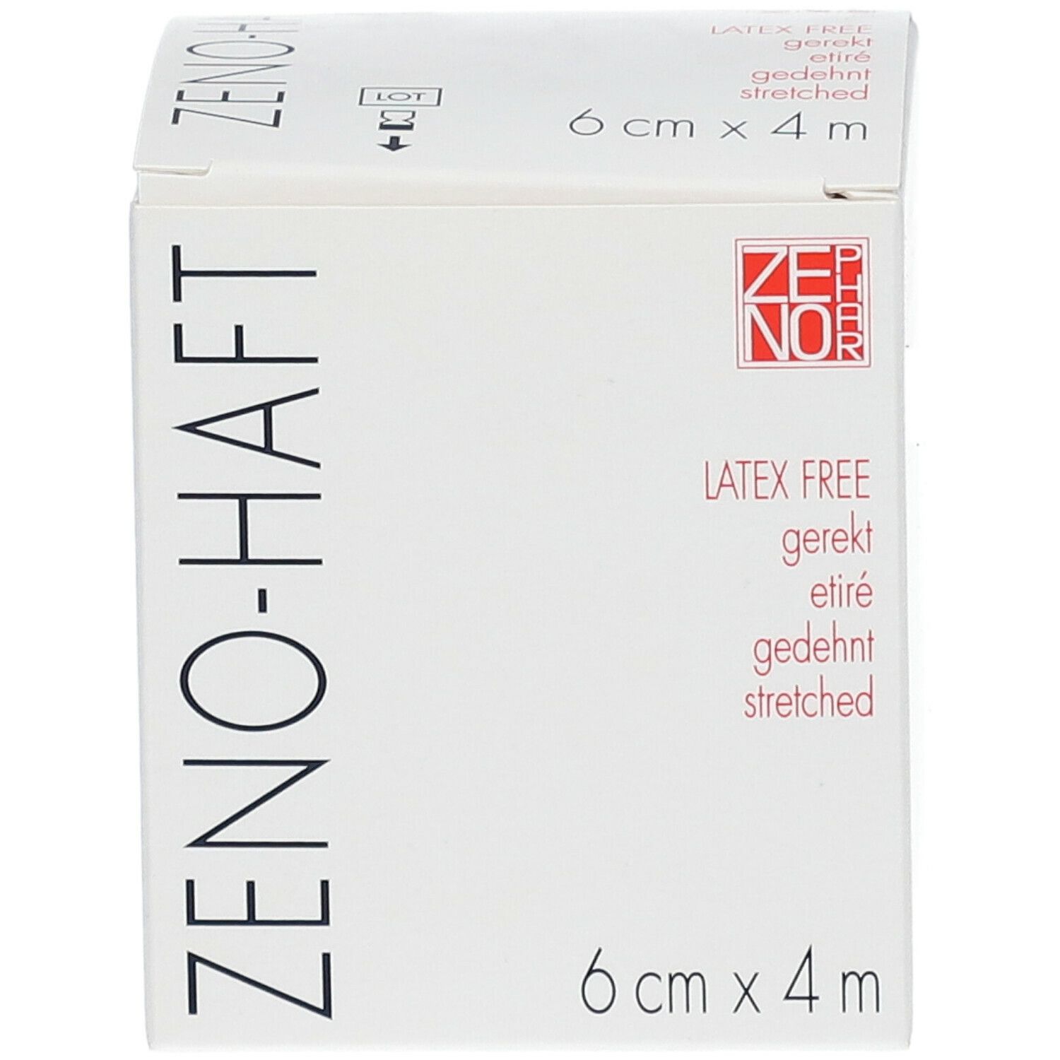 ZENO PHAR ZENO-HAFT Latexfree 6 cm x 4 m