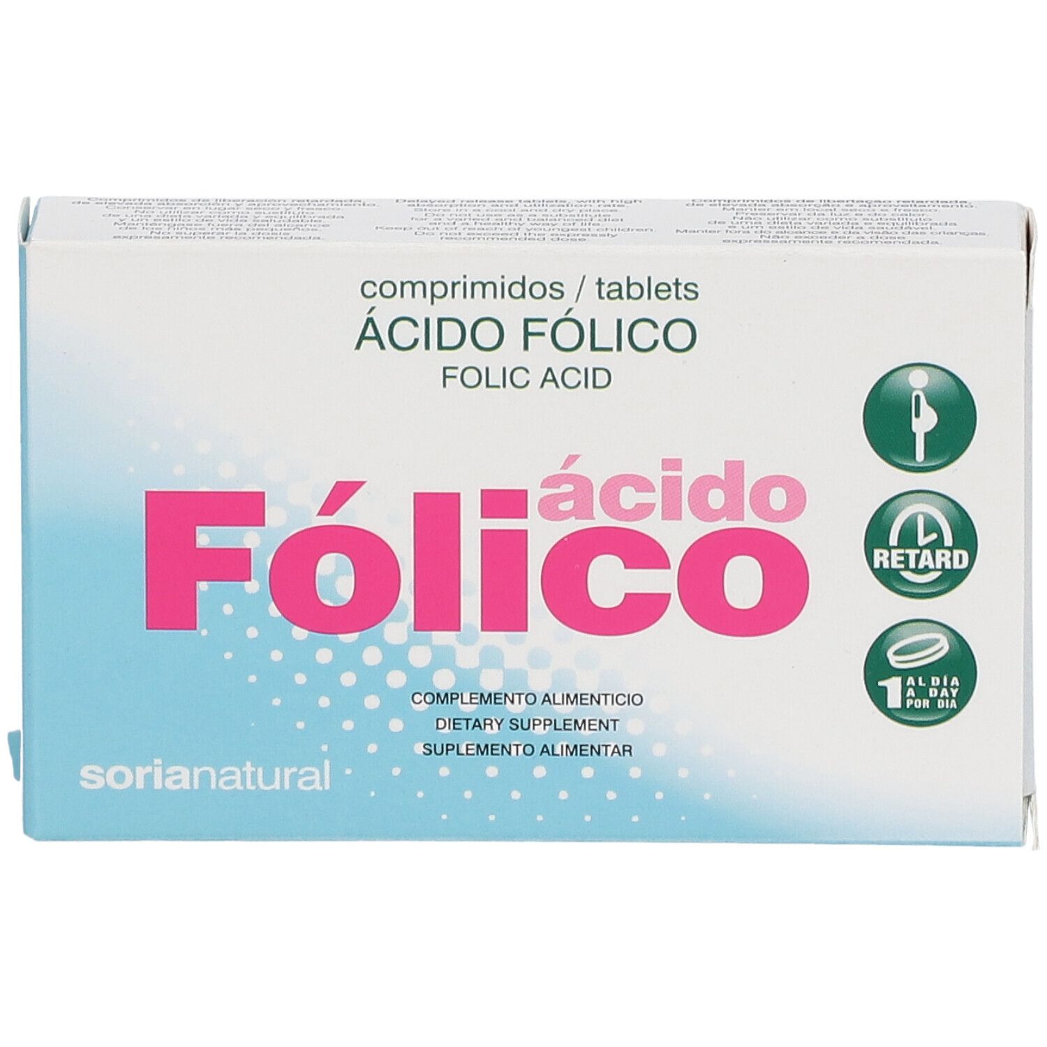 Soria Natural® Acide Folique Retard