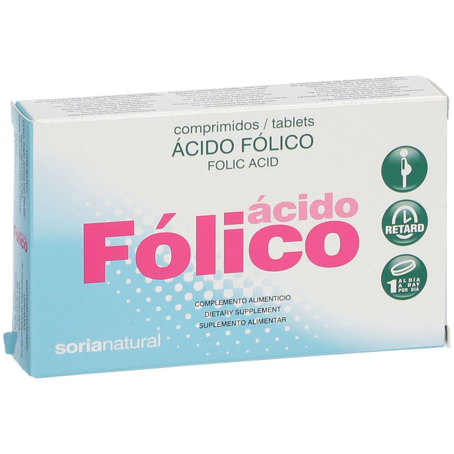 Soria Natural® Acide Folique Retard