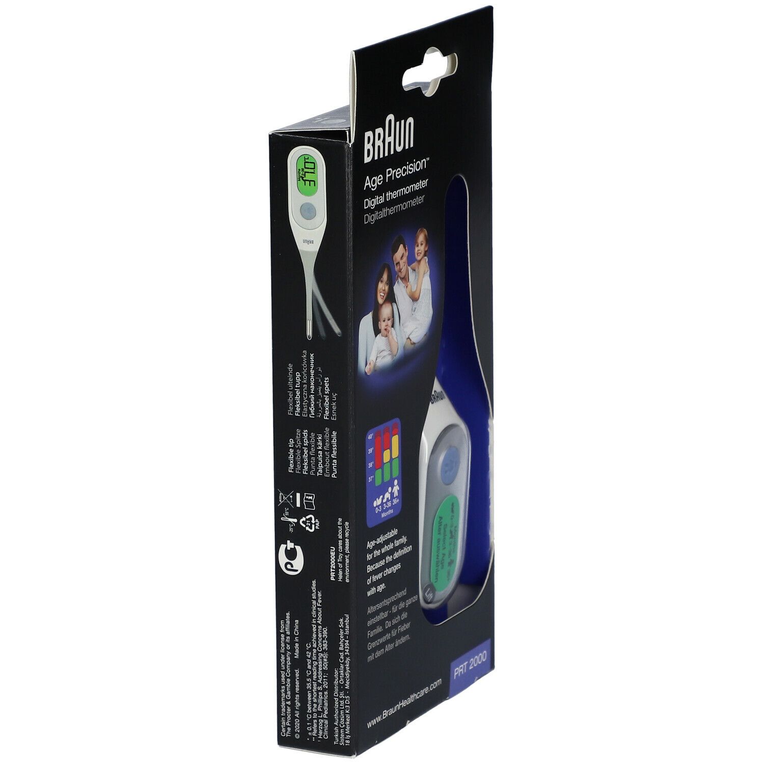 Braun Thermomètre Digital Age Précision® PRT2000 1 pc(s) Redcare