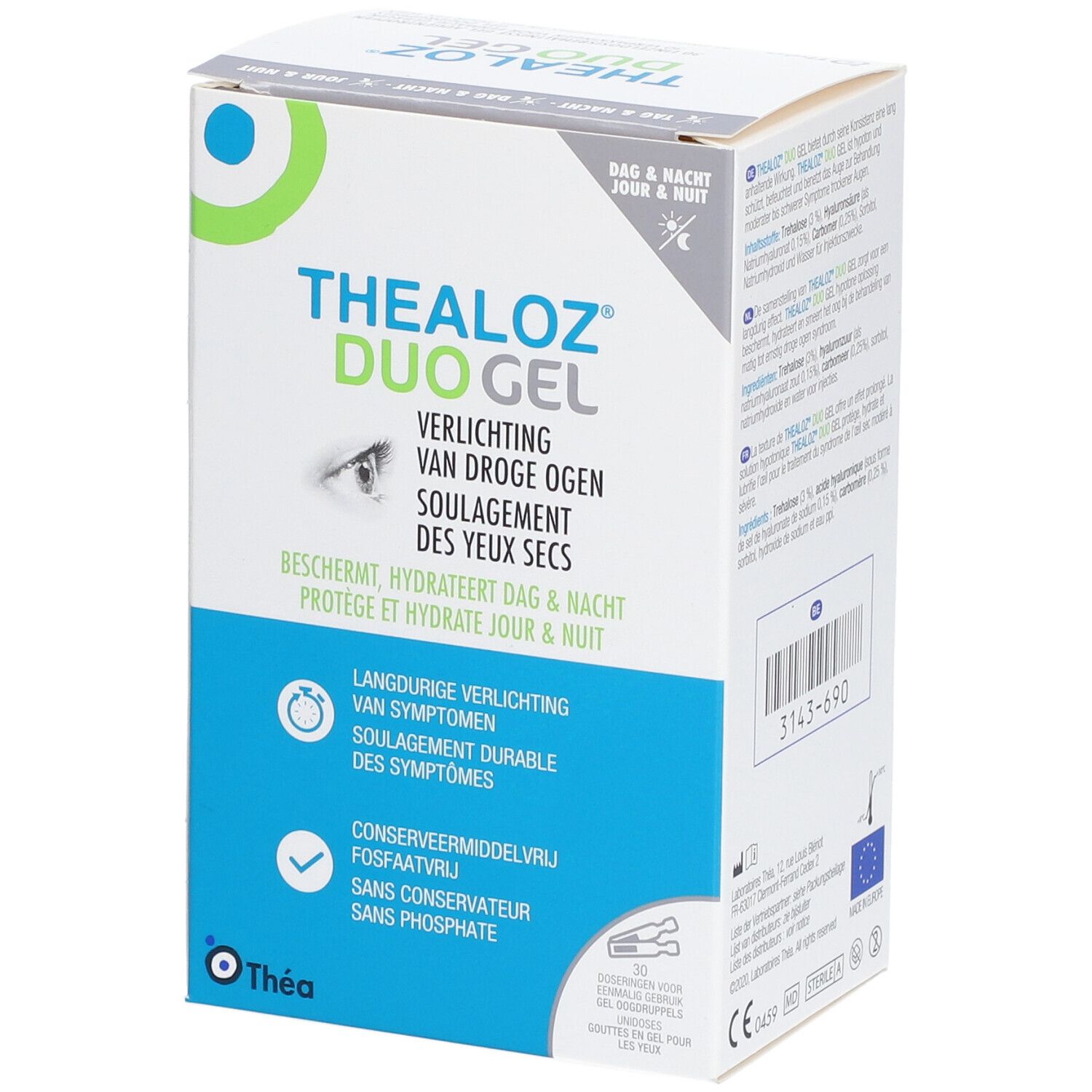 Agent pharmaceutique - Thealoz Duo Gel - École d'optométrie UdeM