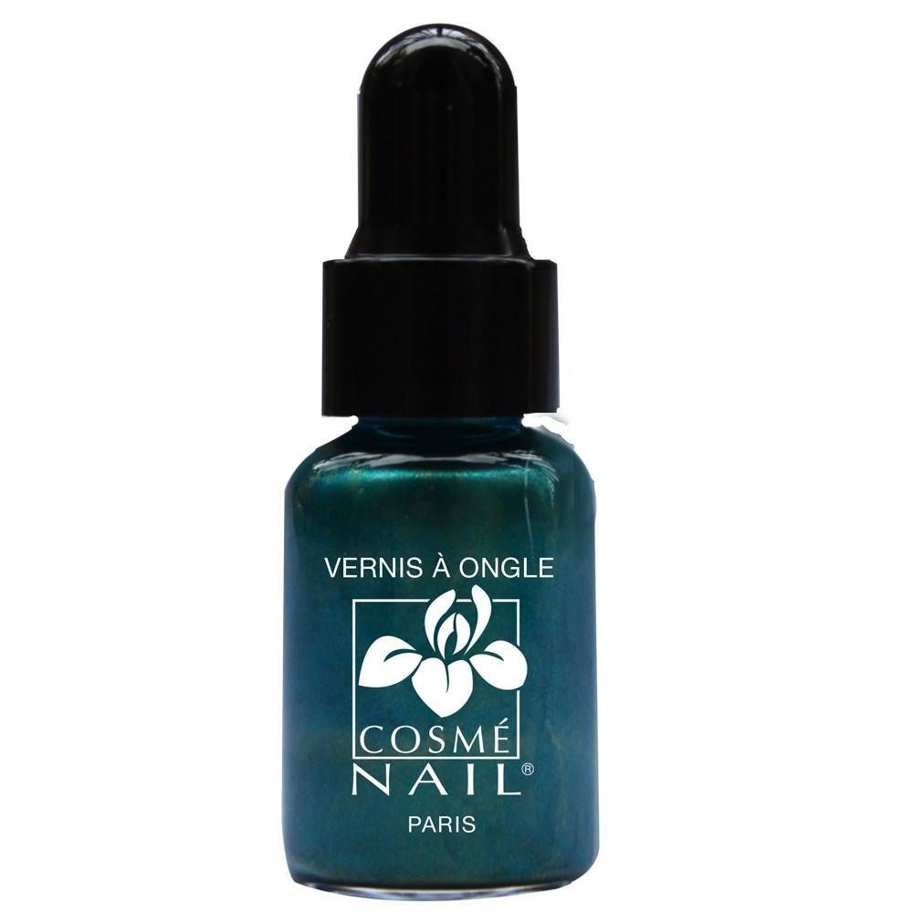 Lisandra Cosménail Vernis à Ongles 120 Vert Canard Nacre