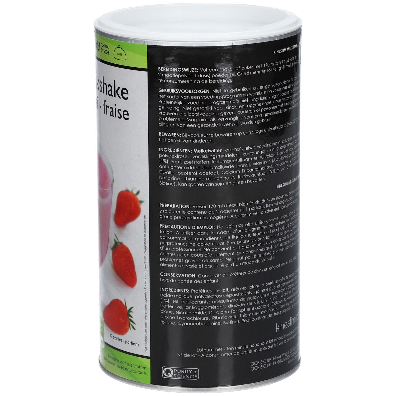 Kineslim Milkshake Fraise