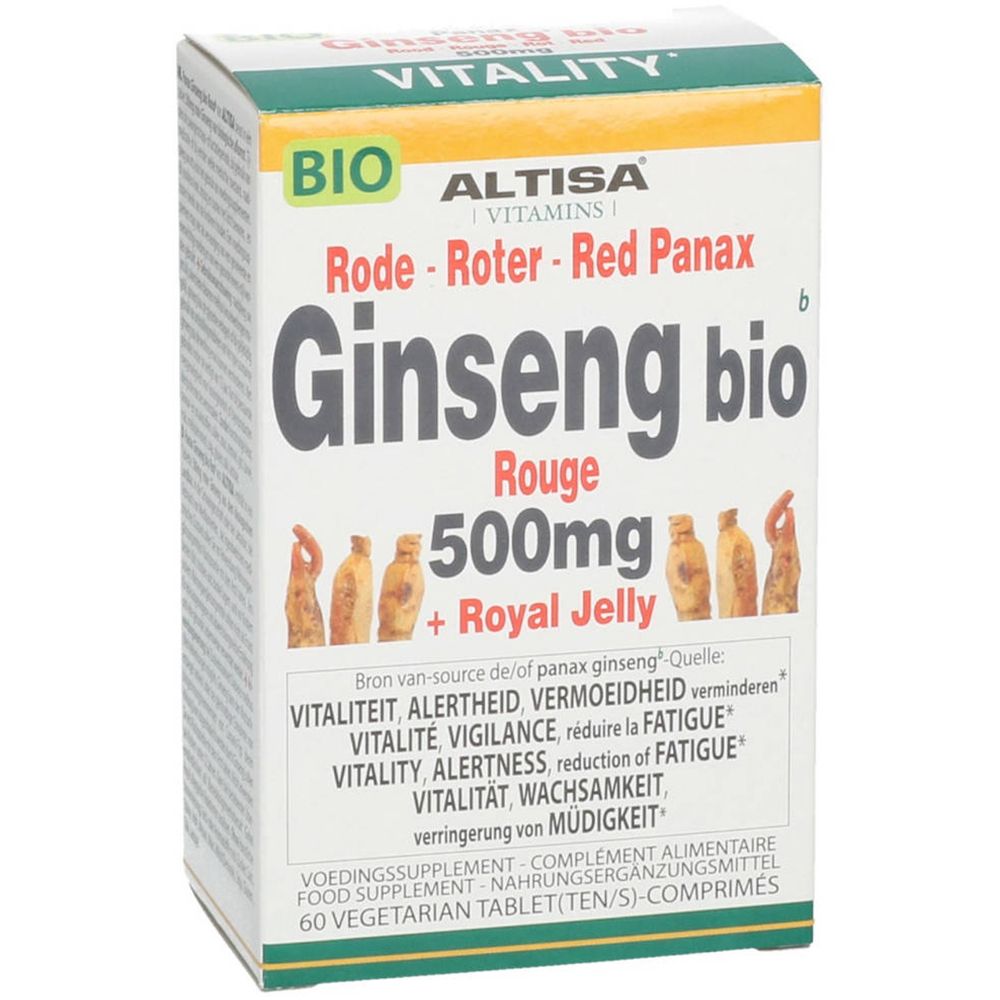 ALTISA Panax Ginseng + Gelée Royale Bio