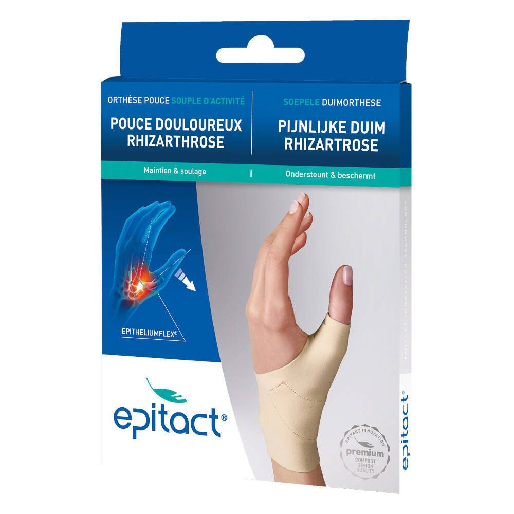 epitact® Orthèse Pouce Souple Droite Small