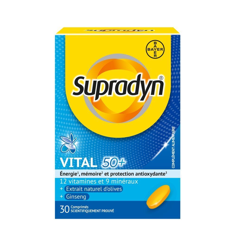 Supradyn Vital 50+ avec Antioxydants