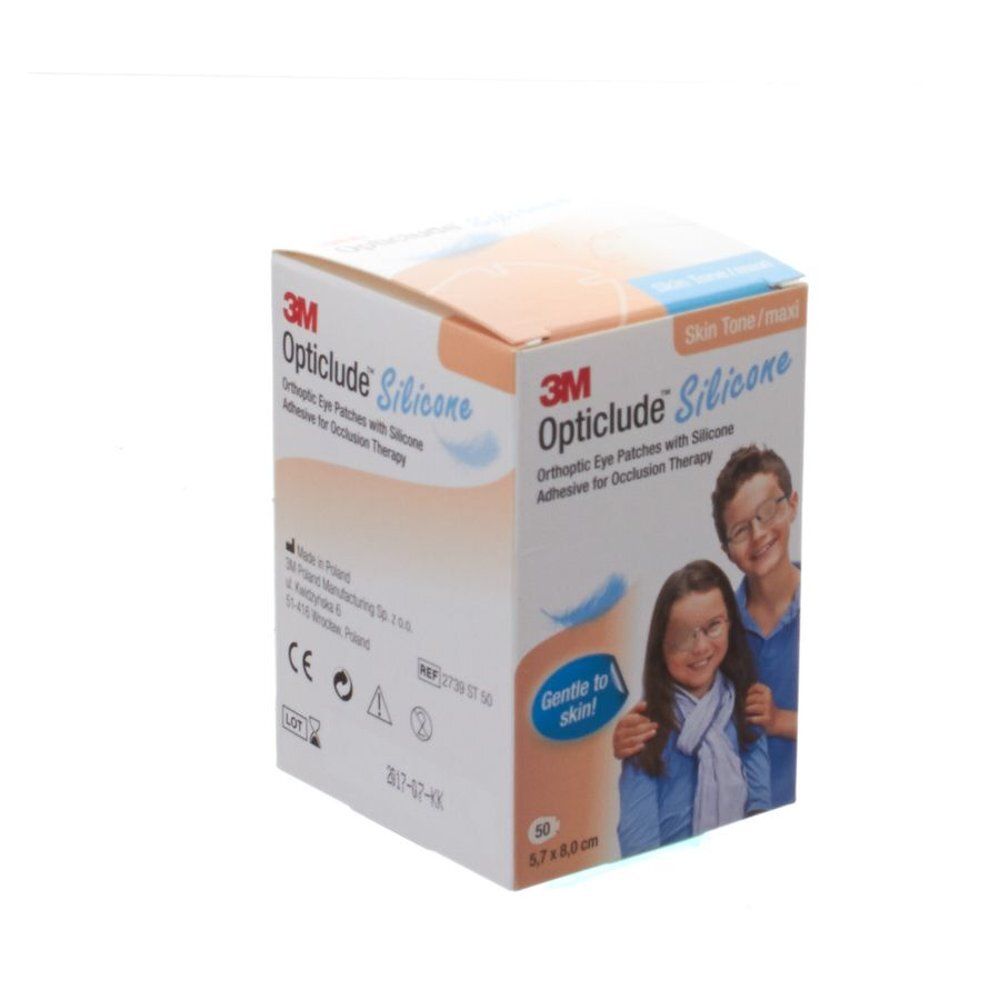3M™ Opticlude™ Silicone Peau Maxi 5,7 x 8,0 cm