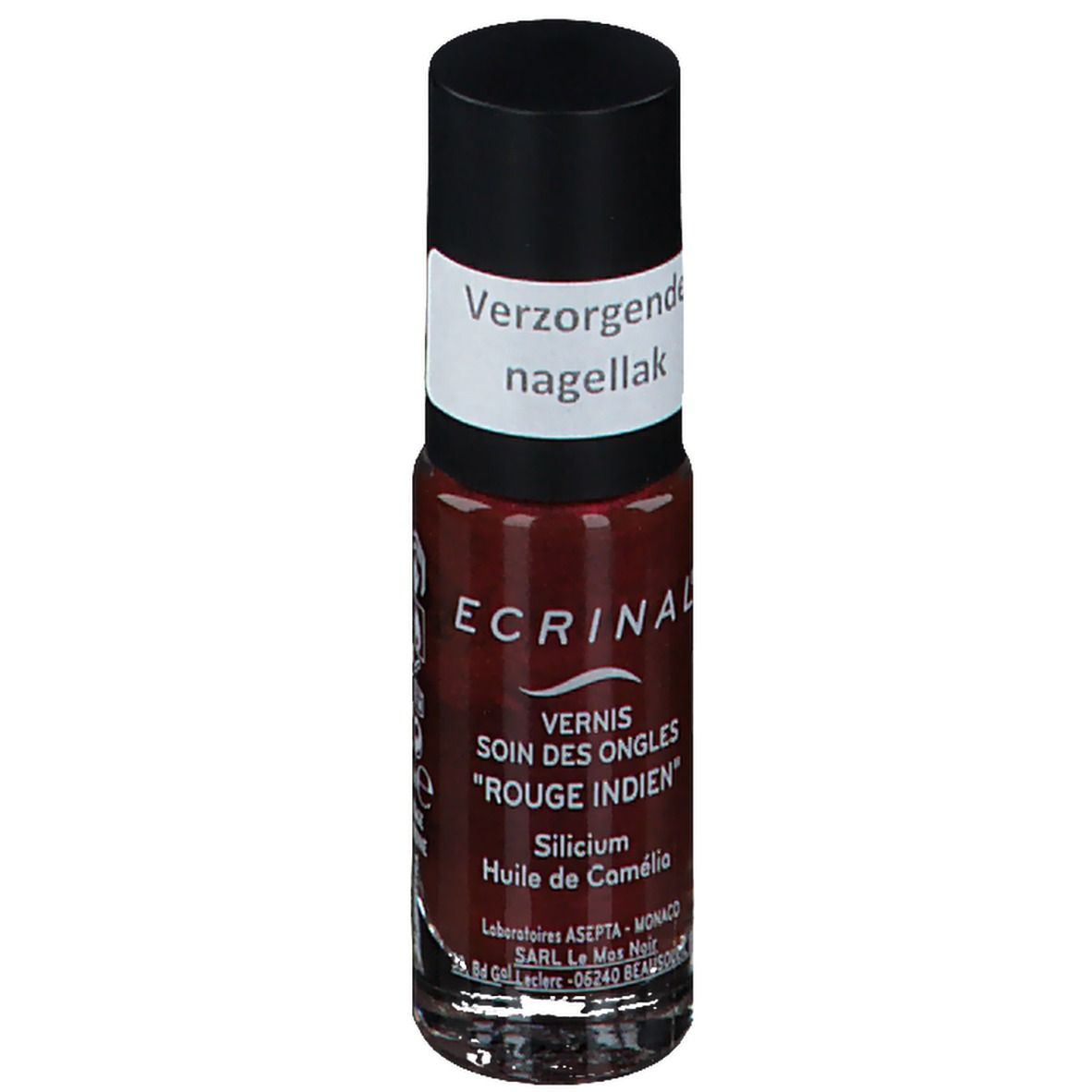 Ecrinal Vernis Colores Traitants Rouge Indien
