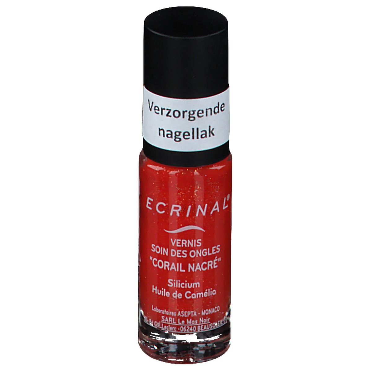 Ecrinal Vernis Colores Traitants Corail Nacré