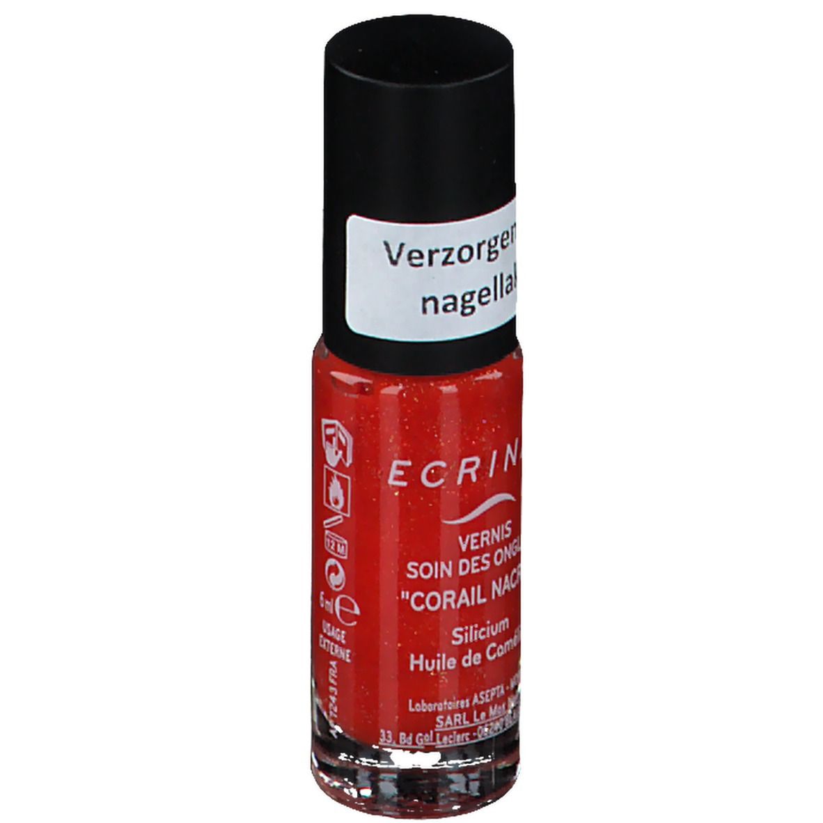 Ecrinal Vernis Colores Traitants Corail Nacré