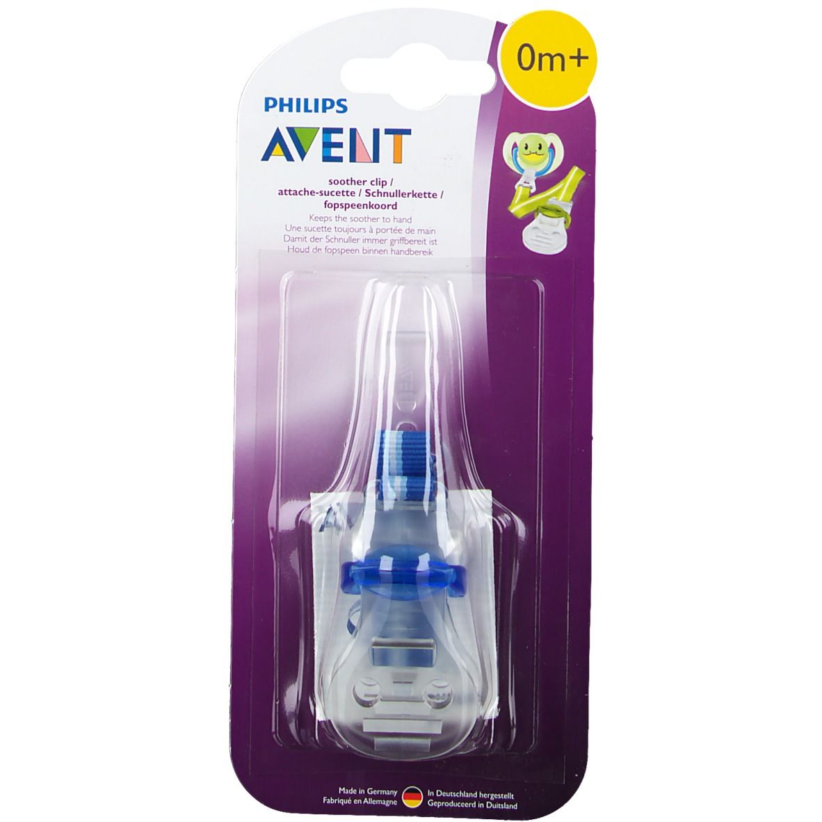 Philips AVENT Attache-sucette 1 pc(s) - Redcare Pharmacie