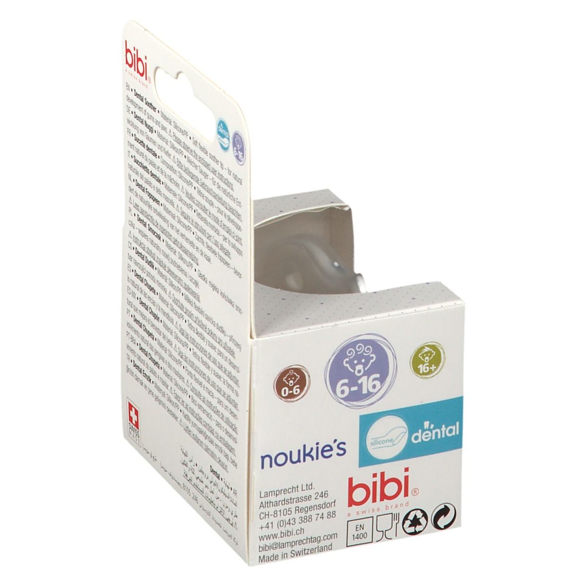 bibi® Sucette Noukie's Stars 6-16 Mois