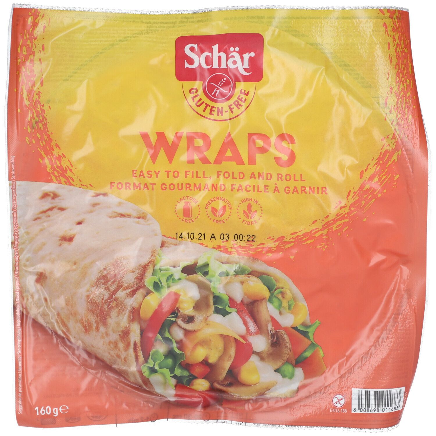 Schär Wraps Sans Gluten 2x80 g Redcare Pharmacie