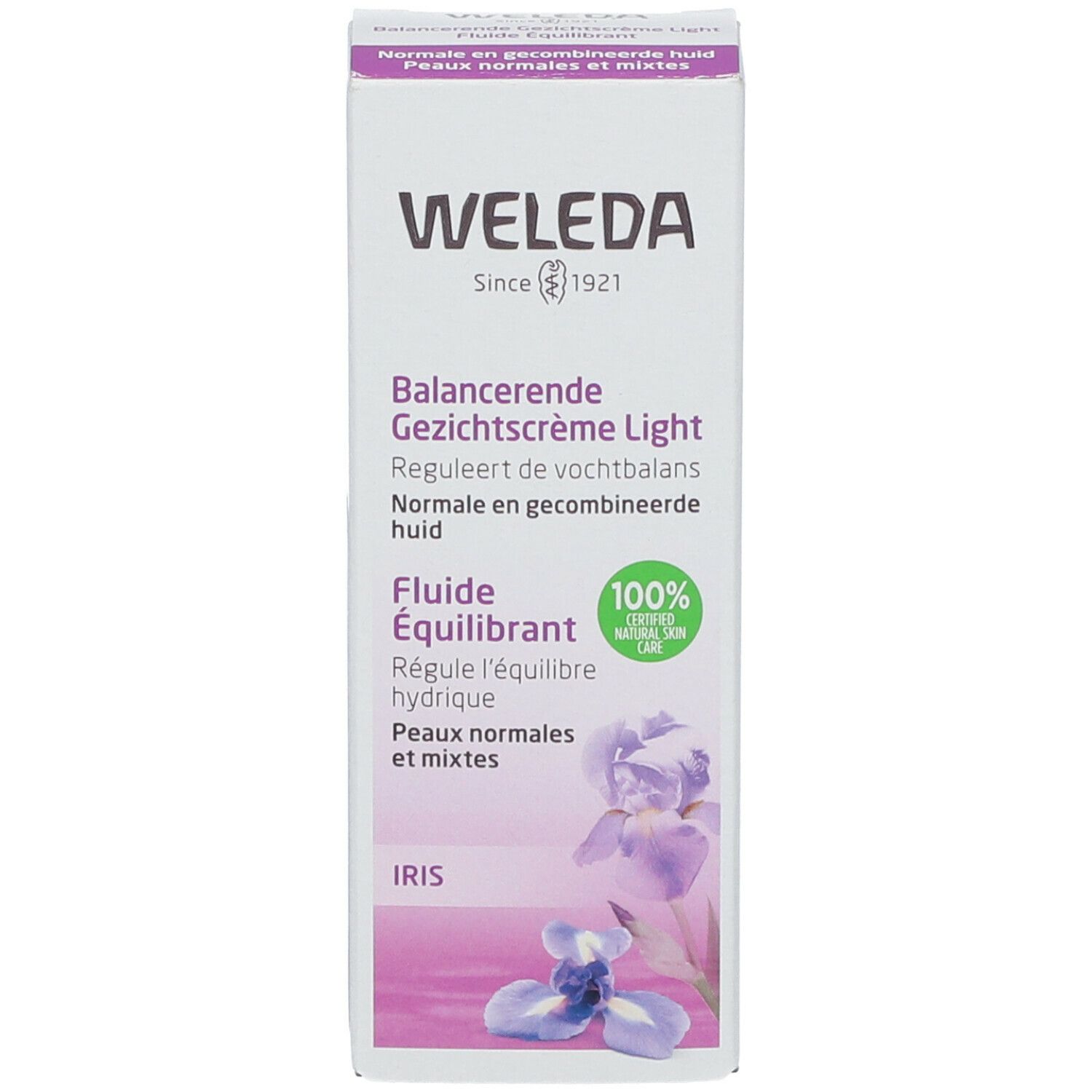 Weleda Iris Crème de Jour Hydratante à l'Iris