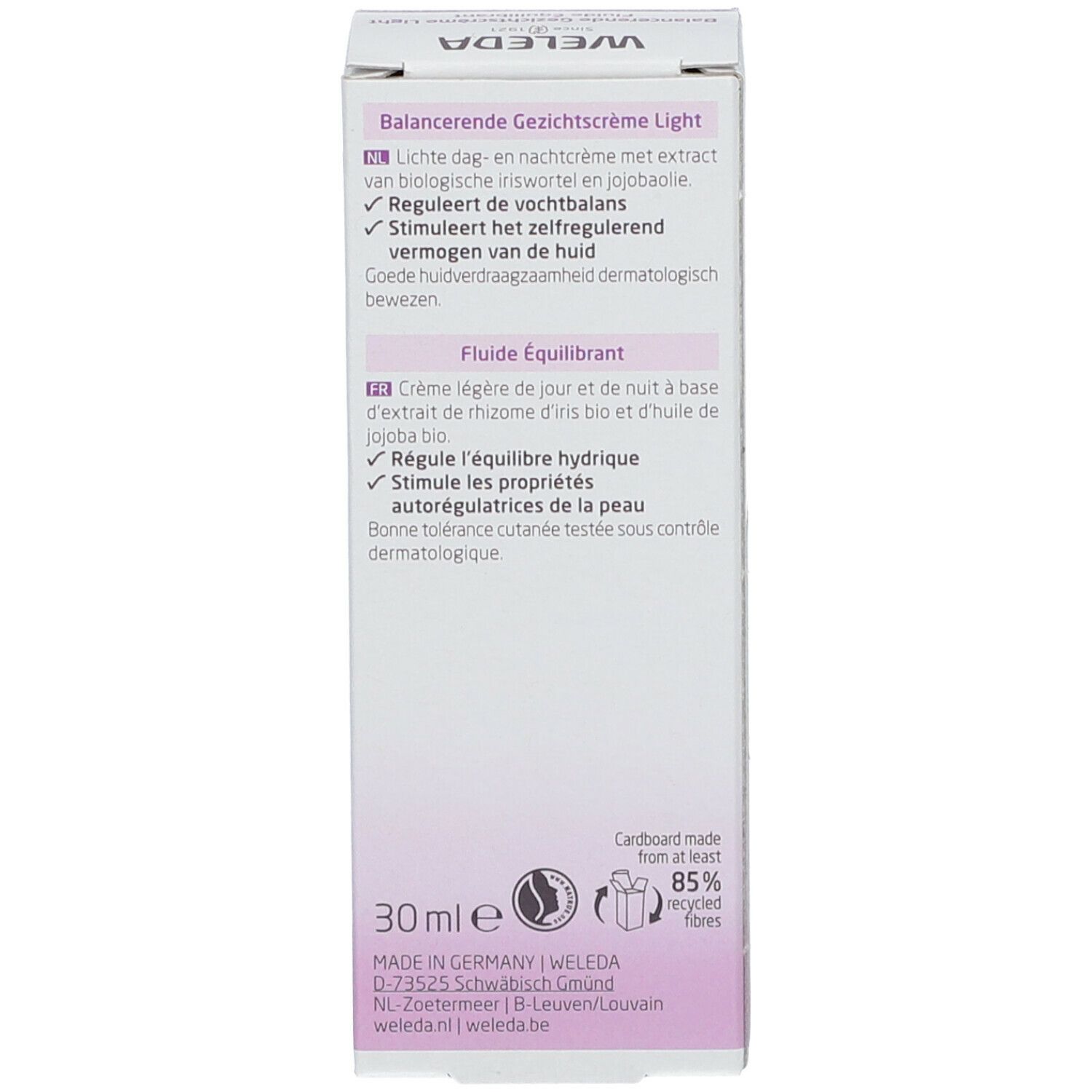 Weleda Iris Crème de Jour Hydratante à l'Iris