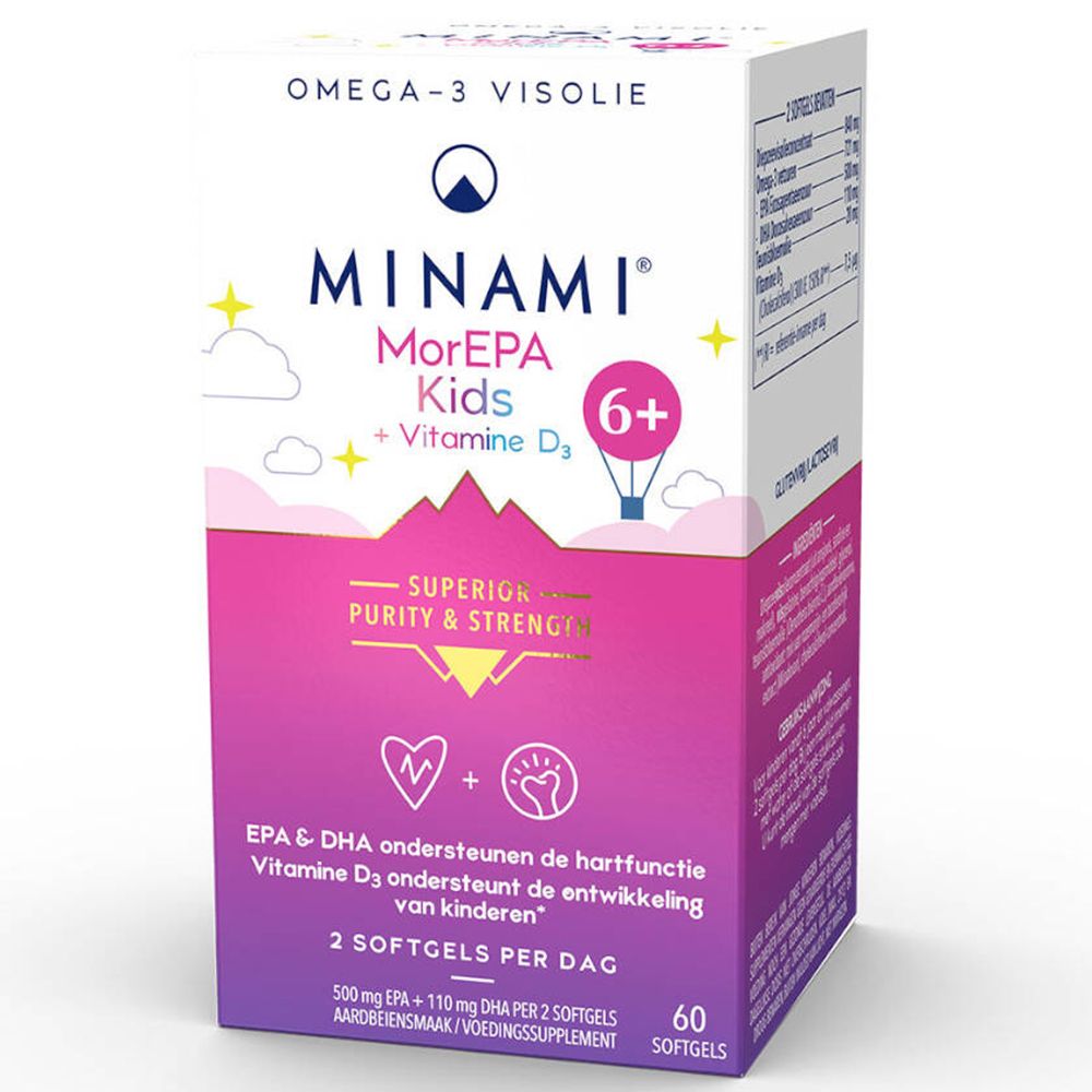 MorEPA Mini Junior Fraise
