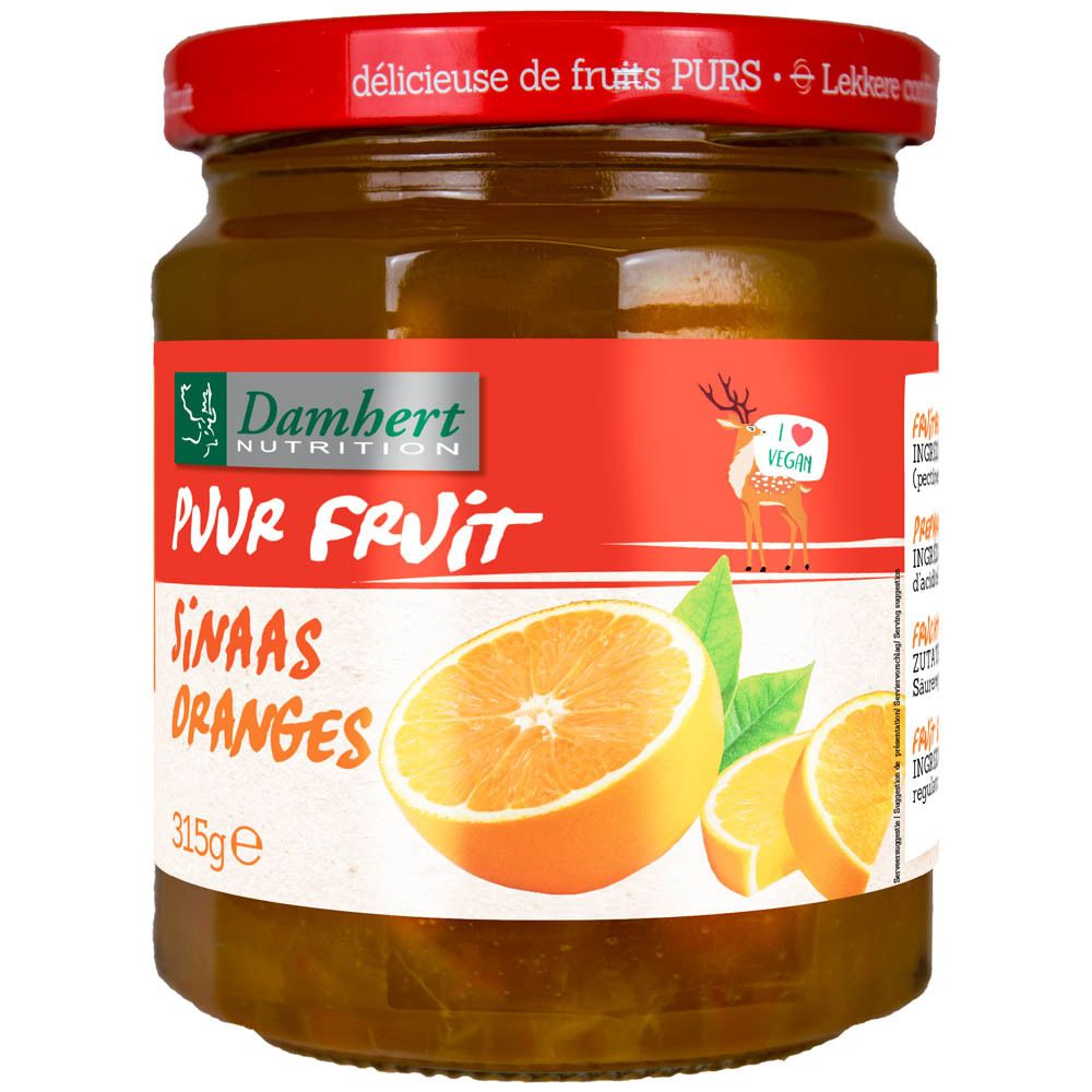 Damhert Confiture Orange 100 % Sans Sucre