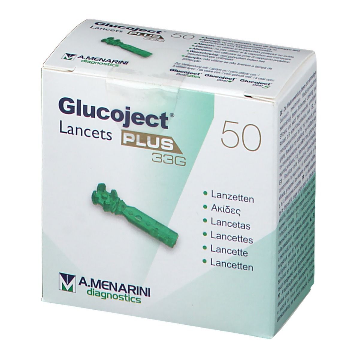 Glucoject Lancets Plus