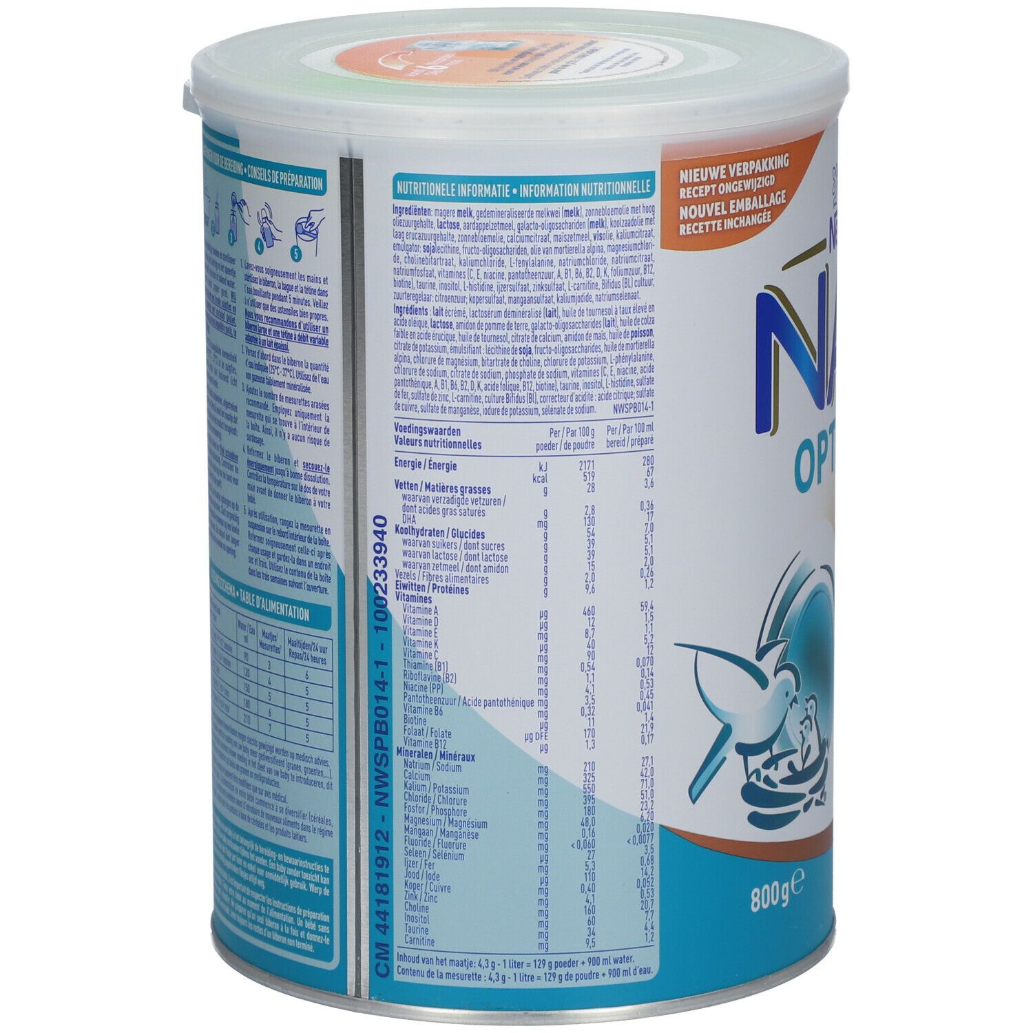 Nestlé® NAN® Saturation-Satiété 1