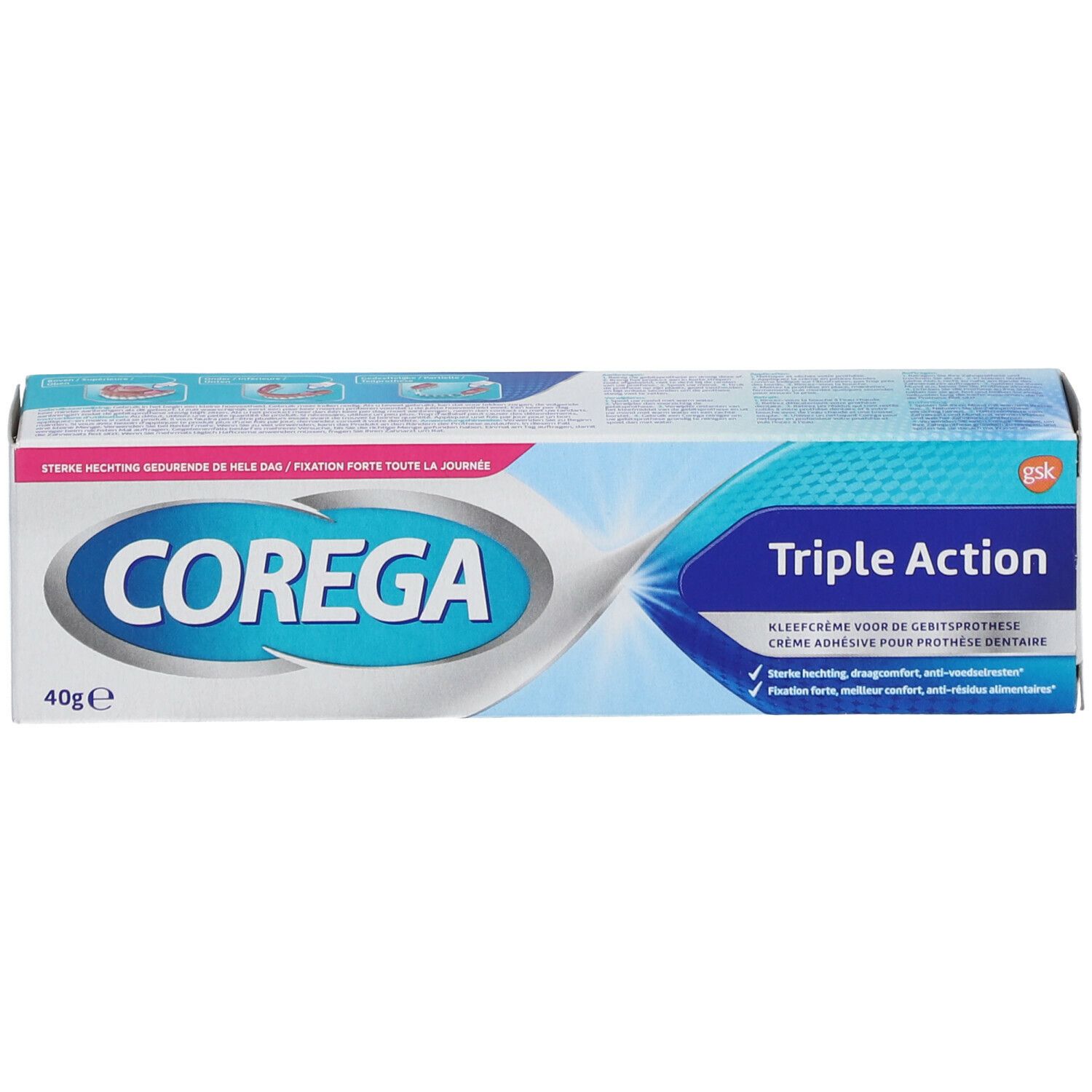 COREGA® Triple Action Crème Adhésive