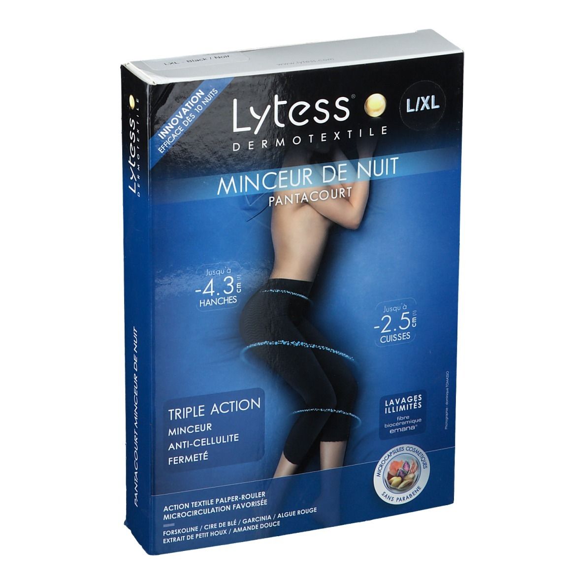 Lytess Pantacourt Nuit L/XL Noir