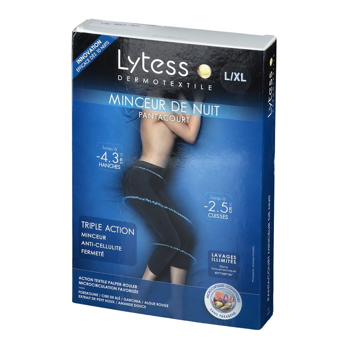 Lytess Pantacourt Nuit L/XL Noir
