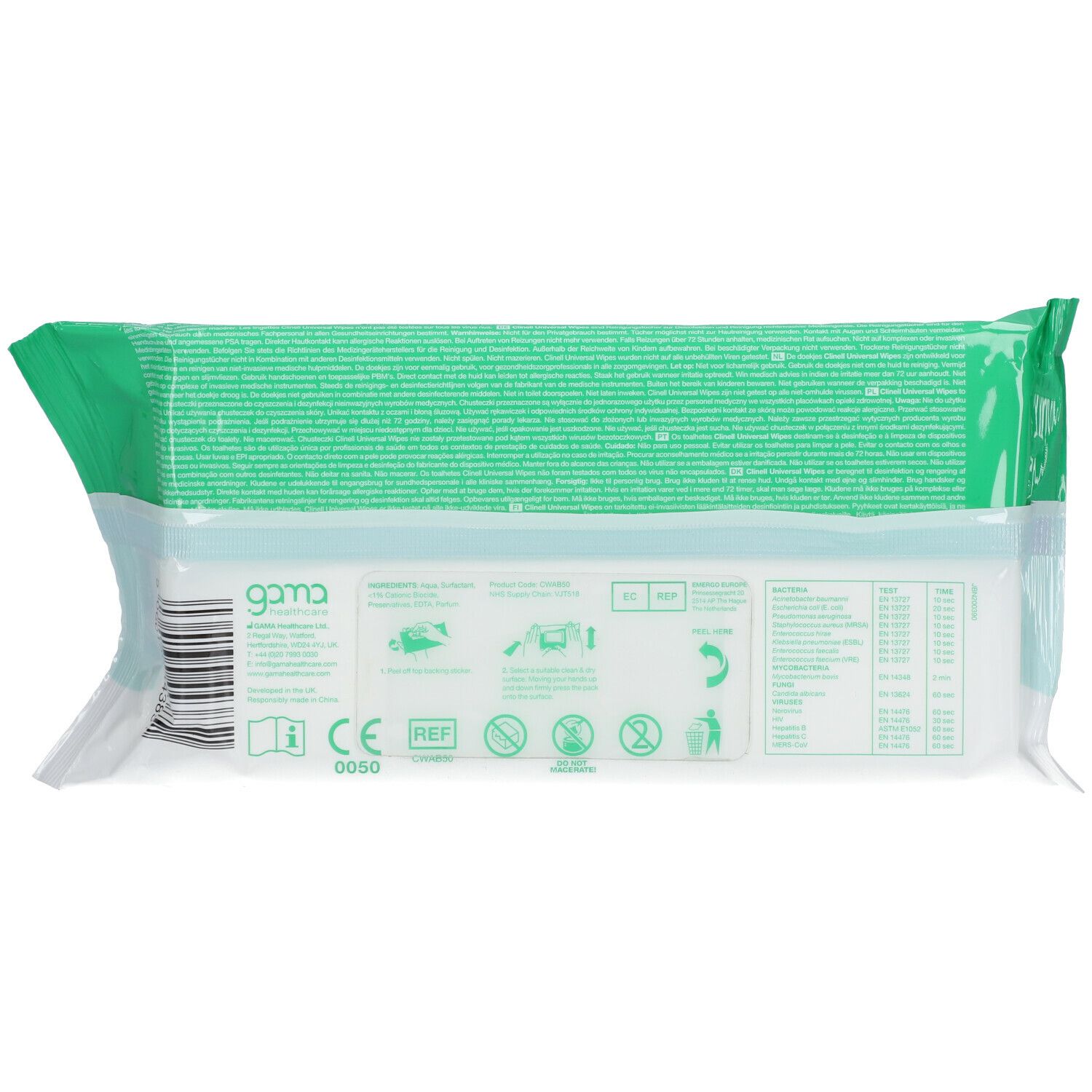 Clinell® Lingettes Universelles