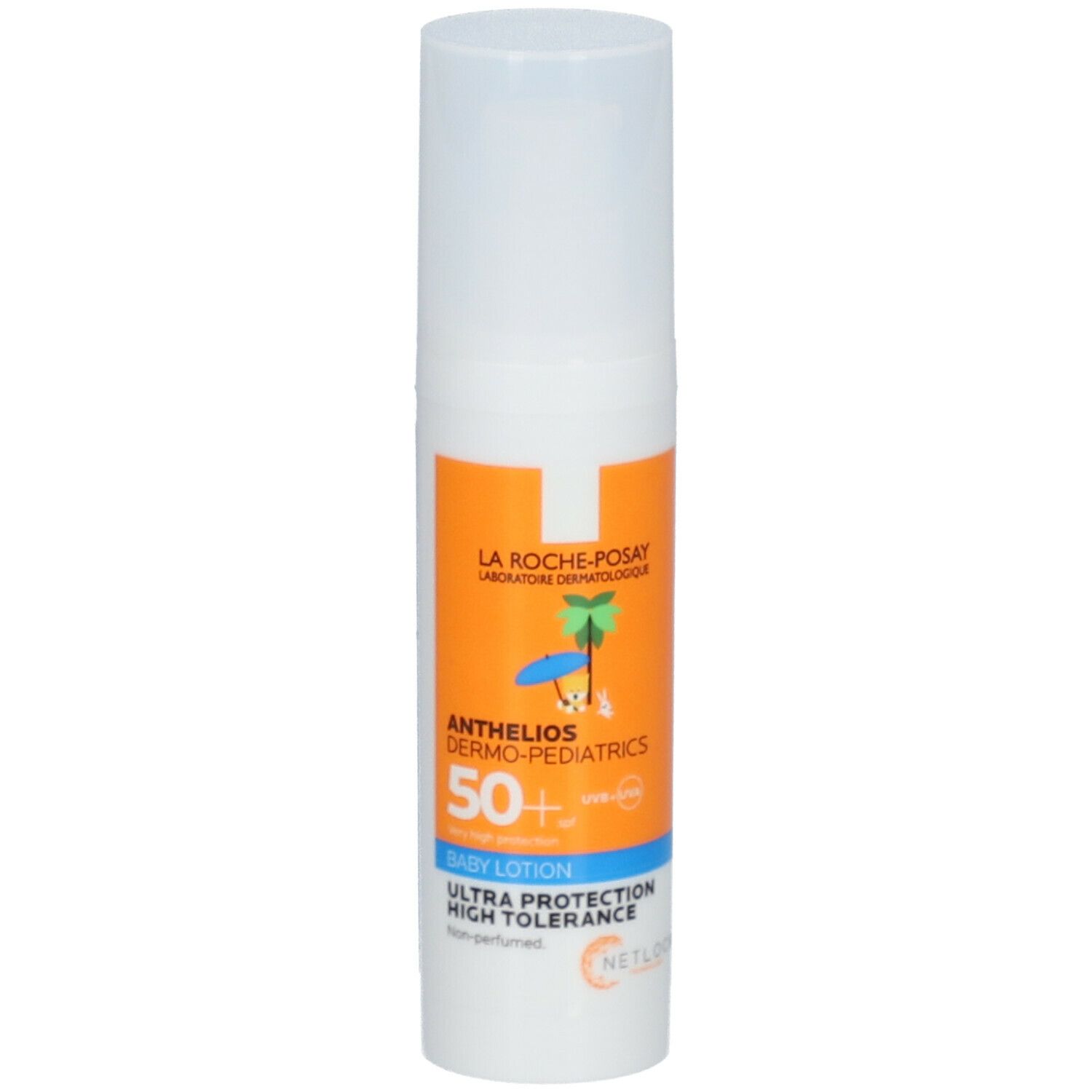 Anthelios Crème Solaire en Lait Bébé Dermo-Pediatrics SPF50+ Sans Parfum 50 ml