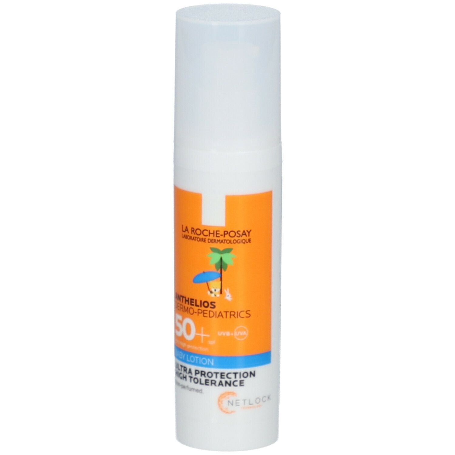 Anthelios Crème Solaire en Lait Bébé Dermo-Pediatrics SPF50+ Sans Parfum 50 ml