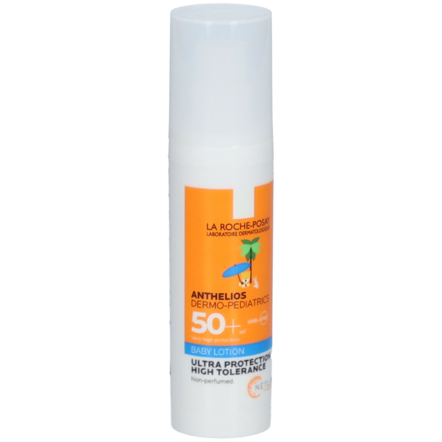 Anthelios Crème Solaire en Lait Bébé Dermo-Pediatrics SPF50+ Sans Parfum 50 ml