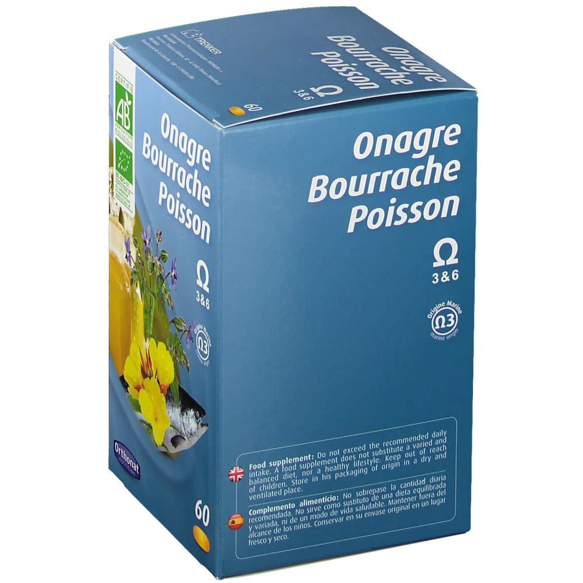 Orthonat Onagre-Bourrache-Poisson