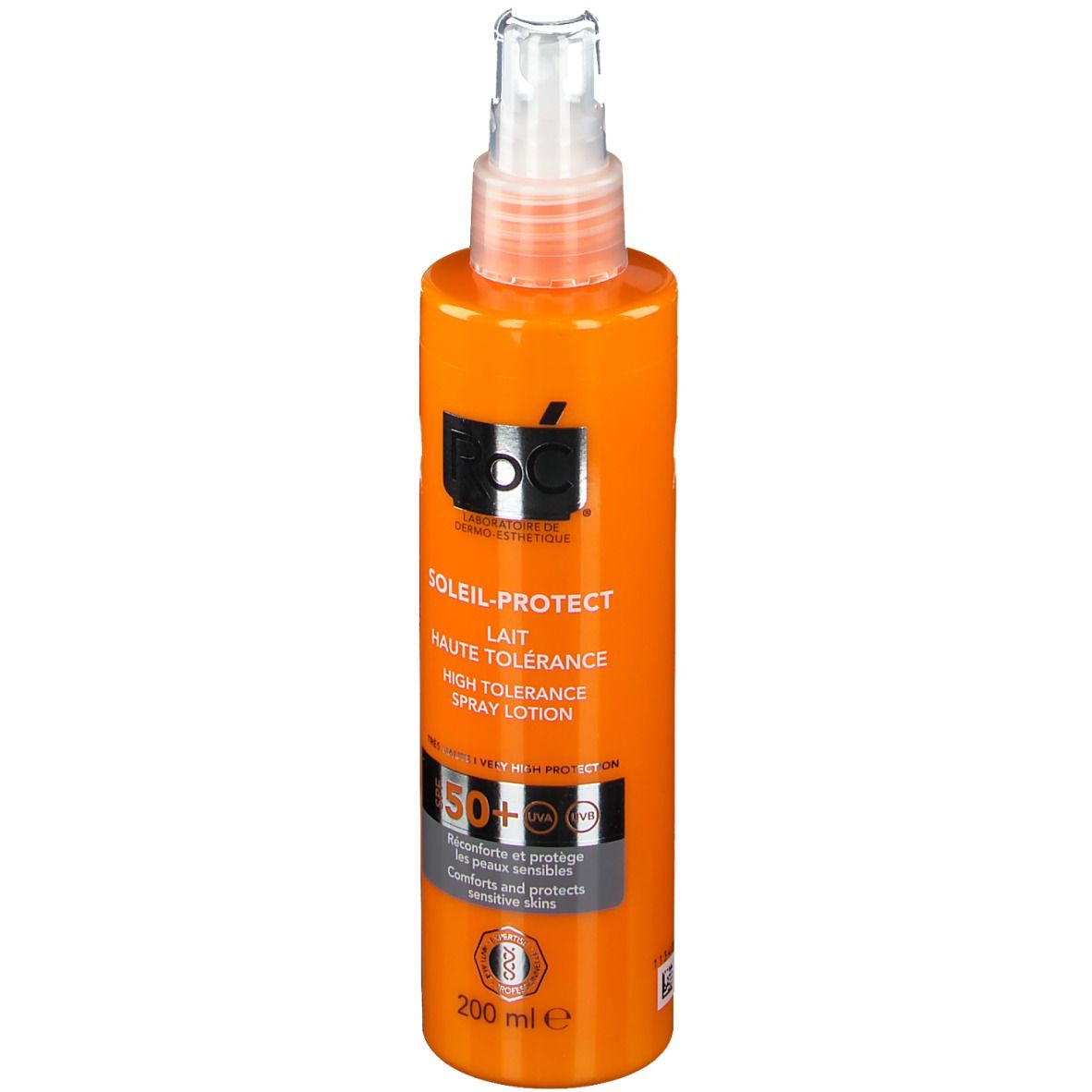 RoC Soleil Protect Lait haute Tolérance SPF50+