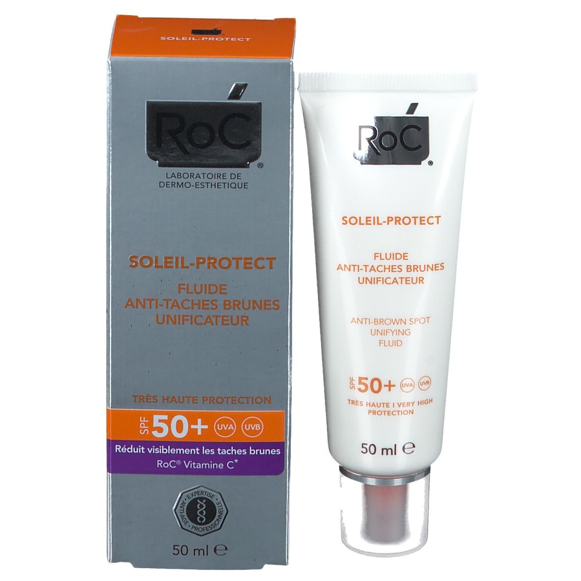 RoC Soleil Protect Fluide Anti-Taches Brunes Unificateur SPF50+